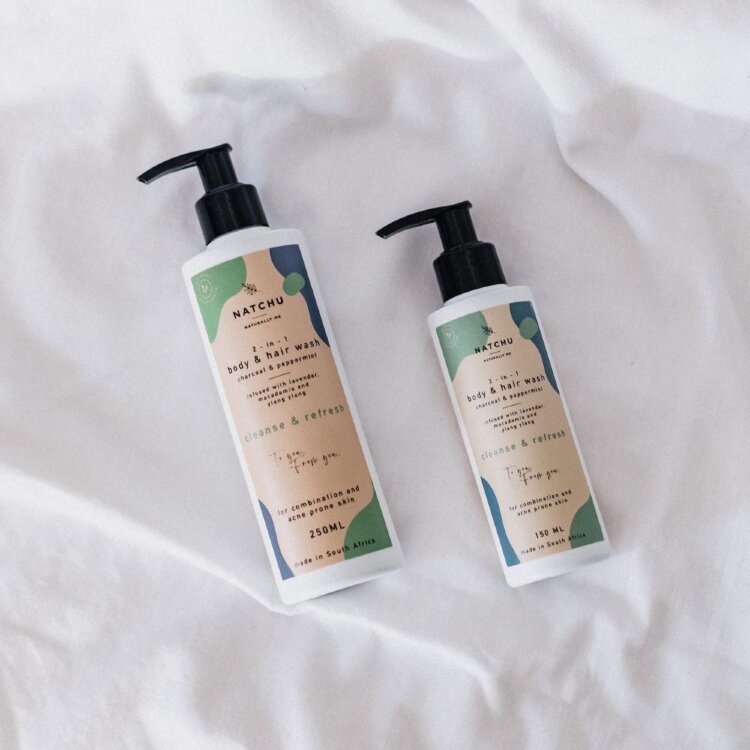 Бальзам для волос + кондиционер ополаскиватель Natchu (демо)